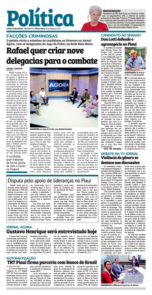 Jogo do Poder - Jornal Agora Meio Norte 