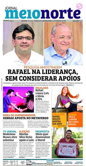 Capa do Jornal Meio Norte - 12/09/2022