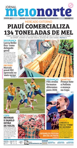 Capa do Jornal Meio Norte - 05/12/2022