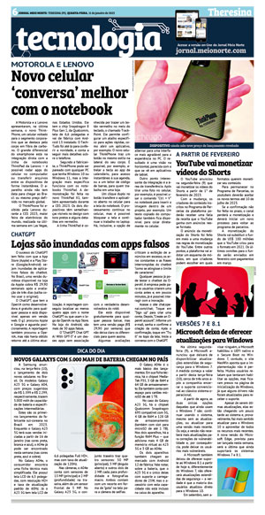 Página 16 do Jornal meionorte