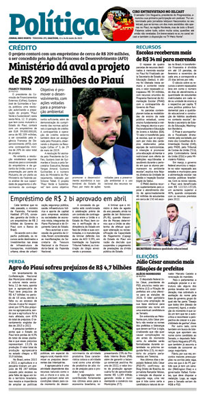 Página 3 do Jornal meionorte